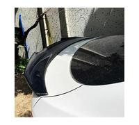 Becquet arrière pour BMW X6 E71 E72 2008-2014, Kit De Carrosserie, Couvercle Coffre Arrière Voiture, Ailes Becquet en Queue Canard Wing Arrière(Real Carbon Fibe)