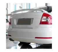 Becquet Arrière pour Skoda pour Octavia RS Style 2006-2014 Kualitas Tinggi Bahan ABS Becquet Belakang Warna Apprêt Sayap Bela Spoiler arrière(Argent)
