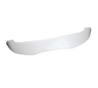 Becquet Arrière pour Suzuki pour S-Cross pour SX4 2014 2015 2016 2017 + ABS Aile Lèvre Coffre Queue Brillant Noir Décoration Aileron Toit Arrière(Blanc)