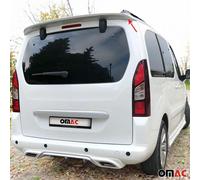 Becquet arrière Spoiler de toit Lèvre arrière pour Peugeot Partner Tepee 2008-2018 Apprêté