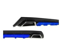 Becquet Arrière Voiture Diffuseur De Pare-Chocs Arrière en Plastique ABS Noir, Aileron, Déflecteur, Kit Carrosserie, Lèvre De Séparation pour Peugeot 3008 Aile Queue(Model 10)