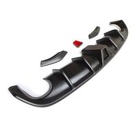 Becquet Arrière Voiture Kit Carrosserie pour VW pour Scirocco R 2015 2016 2017 Comprenant Un Aileron De Pare-Chocs, Un Diffuseur Arrière Et des Feux Arrière. Aile Queue(Matt Black)