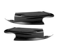 Becquet avant BMW E90 avec diffuseur et diffuseur noir brillant pour 3 E90 E91 E92 E93 M3 2007-2012 2 pièces Protection Lip Style M-Tech LCI Améliore l'aérodynamisme
