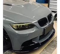 Becquet Avant de Voiture pour BMW E90 E92 M3 2007-2013, Couvercle de Lame Séparateur Latéral Inférieur de Lèvre de Becquet Pare-Chocs Avant,Gloss Black