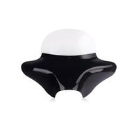 Becquet Avant Pare-Brise Kit De Carénage Phare Moto Batwing avec Support Montage pour Route pour King pour Softail pour Fatboy