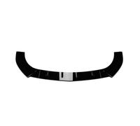 Becquet Avant pour Mercedes pour Benz pour Vito W447 2016 À 2023 Lèvre Pare-Chocs Avant Spoiler Splitter Diffuseur Pelle Garde LèVre Pare-Chocs(Noir Brillant)