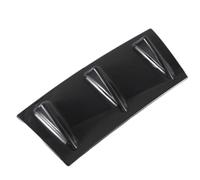 Becquet Coffre Arrière Ailes Diffuseur Lèvre Pare-choc Arrière Voiture Autocollant Protection Décoration Modifiée Anti-Collision(3Fin)