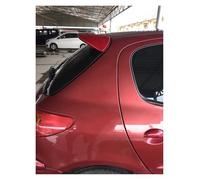 Becquet Coffre Arrière en Plastique ABS Noir Carbone pour Peugeot 206 Hatchback 2013-2018 Accessoires Réglage Extérieur Aileron Coffre Arrière(Rouge)