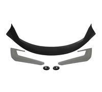 Becquet Coffre Pare-Choc Arrière pour Tesla, pour Modèle 3 Berline 2017 2018 2019 2020 2021 + Diffuseur De Lèvre D'aile Arrière, Séparateur De Canards Aile De Pare-Brise