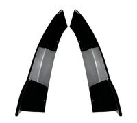 Becquet d'angle Latéral Inférieur Pare-Chocs Arrière Voiture pour Mercedes pour Benz Classe C W206 C200 C260 C300 AMG 2022 2023 Couvercle Diffuseur(Glossy Black)