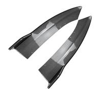 Becquet d'angle Latéral Inférieur Pare-Chocs Arrière Voiture pour Mercedes pour Benz Classe C W206 C200 C260 C300 AMG 2022 2023 Couvercle Diffuseur(Carbon Look)