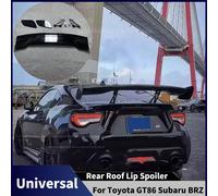 Becquet de coffre arrière universel pour Toyota GT86 Subaru BRZ Sedan, lèvre d'aile GT, diffuseur de toit arrière de style de voiture, aileron arrière, réglage de remplacement Glossy black
