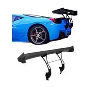 Becquet de lèvre arrière en FIBER de carbone véritable de STYLE SVR, aileron de coffre Compatible avec Ferrari 458/488 2011 - 2022(Ferrari 458)