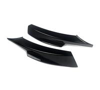 Becquet de Lèvre Avant Paire De Becquets De Pare-Chocs Avant pour BMW pour E90 E91 4 Portes Noir Brillant LCI 2009 2010 2011 Aileron Avant