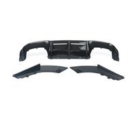 Becquet de lèvre de pare-choc arrière de voiture, Compatible avec le diffuseur BMW M2 F87 M2C compétition 2015 + coupé, housse de protection en Fiber de carbone