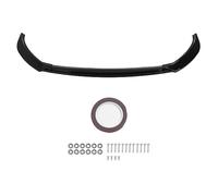 Becquet de lèvre de Pare-Chocs Avant, diffuseur de Menton aérodynamique, Conception ABS à 3 Sections pour Seat MK5 Standard FR 2018 Plus, stabilité et Style améliorés (Noir Brillant)