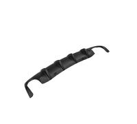Becquet De Lèvre Diffuseur Garde Pare-Chocs Arrière D'accessoires Voiture FRP Noir Fiber De Carbone pour VW pour Scirocco R20 2009-2016(Fiberglass,Quad Outlet)