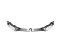 Becquet De Pare-Choc Avant pour BMW X6 G06 LCI Modèle 2023 À 2027 Diffuseur Décoration Extérieure en ABS Noir Brillant Becquets Avant(Look de Carbone)