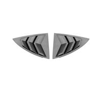becquet de Pare-Chocs arrière de Voiture pour Tesla pour modèle 2019-2022 becquet de fenêtre latérale séparateur Couvercle Garniture persienne pour arrière Triangle fenêtre Ombre(Carbon Texture)