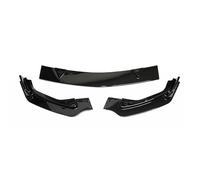 Becquet de pare-chocs avant automatique Spiltter accessoires de voiture diffuseur de pare-chocs arrière becquet lèvre postérieure compatible for Infiniti Q50 2014-2017(Gloss Black-Front)