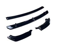 Becquet de pare-chocs avant de voiture Pour B&MW X3 G01 X4 G02 MS&port M40i M40d 2017 2018 2019 2020 2021 Pare-chocs Avant Surround Lip Splitter Spoiler Diffuseur Kit Carrosserie(Noir brillant)