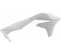 Becquet de radiateur latéral POLISPORT blanc adaptable sur Kawasaki KX450F