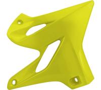 Becquet de radiateur latéral POLISPORT jaune fluo adaptable sur Yamaha