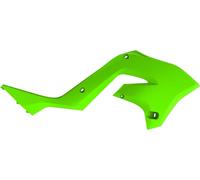 Becquet de radiateur latéral POLISPORT - Vert Lime adaptable sur Kawasaki KX125/250