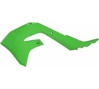 Becquet de radiateur latéral vert POLISPORT adaptable sur Kawasaki KX450