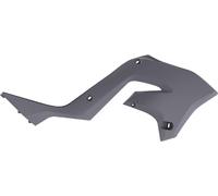 Becquet de radiateur POLISPORT latéral Nardo Gris adaptable sur Kawasaki KX125/250