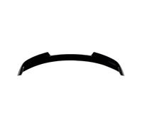 Becquet De Toit Arrière avec Ailes Fixes Kit Carrosserie Réglage pour Siège pour Leon MK2 2009 2010 2011 2012 4Portes pour Hayon Voiture Queue Aile(Glossy Black)