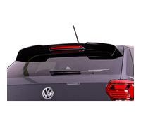 Becquet de toit compatible avec Volkswagen Polo VI 2017- (PU), Non peint
