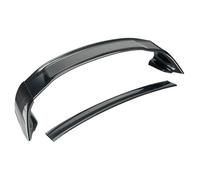 Becquet De Toit pour Civic 4DR 2006-2011 Sedan Gloss Blk Painted for Mugen Style Trunk Wing Spoiler Black Tailgate Lip Body ABS Styling Accessories Aileron De Toit Arrière(Carbon Fiber Pattern)