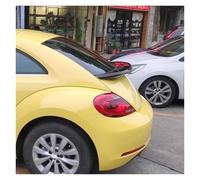 Becquet De Toit pour VW pour Beetle 2013-2016 Kit Becquet Coffre Arrière en ABS Aileron Coffre Arrière en Carbone Noir Accessoires Extérieurs Réglage Aileron De Toit Arrière(Yellow with Black)