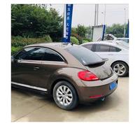 Becquet De Toit pour VW pour Beetle 2013-2016 Kit Becquet Coffre Arrière en ABS Aileron Coffre Arrière en Carbone Noir Accessoires Extérieurs Réglage Aileron De Toit Arrière(Brown with Black)