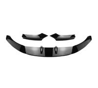Becquet Décoration En Lèvre Avant Pour Série 2 Pour F22 Pour F23 2014-2021 Garniture Lèvre Becquet Pare-chocs Avant Voiture Plaque Inférieure Séparateur Lame Garde(Glossy Black)