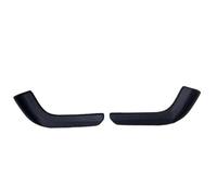 Becquet Latéral Avant 2Pcs Voiture Pare-Chocs Avant Spoiler Étanche Robuste Léger Facile À Transporter Pratique Résistant Aux Rayures Noir ABS
