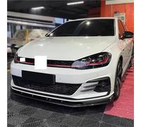 Becquet Latéral Avant pour Golf 7 .5 pour MK7 pour GTI GTD R 2013-2020 Voiture Pare-Chocs Avant Lèvre Spoiler Splitter Diffuseur Protecteur Carrosserie Kits Tuning(MK7 Carbon Look)