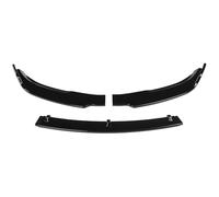 Becquet Latéral Avant pour Model 3 pour Sedan 2016-2019 3Pcs Noir Voiture Pare-Chocs Avant Séparateur Lèvre Corps Kit Spoiler Diffuseur Garde