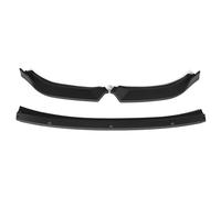 Becquet Latéral Avant pour Qashqai 2019-2020 Accessoires De Voiture Noir Fibre Carbone Look Lèvre Avant Pare-Chocs Latéral Séparateur Carrosserie Kit Protection Spoiler(Matte Black)