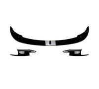 Becquet Latéral Avant pour Série 5 pour F10 2012-2016 Becquet Pare-Chocs Avant Lèvre Phare Antibrouillard Latéral Séparateur D'aération Garniture Couvercle d'angle(Gloss Black)
