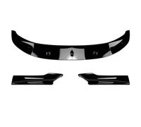 Becquet Latéral Avant pour Série 5 pour F10 pour F11 2011-2017 Voiture Pare-Chocs Avant Lèvre Body Kit Spoiler Splitter Diffuseur Kits De Carrosserie(Glossy Black)
