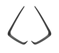 Becquet Latéral Avant pour Subaru pour WRX pour STI 2014 2015 2016 ABS Noir Brillant Cadre D'admission Becquet Séparateur Pare-Chocs Avant Couvercle Ventilation Garniture(Carbon Fiber Look)