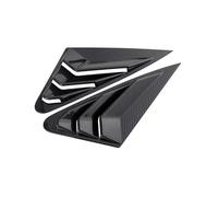 Becquet latéral de Voiture A4 B9 2017 2018 2019 Fibre de Carbone Panneau Triangulaire de Lunette pour arrière décoration Couverture Volets Autocollants Style