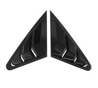 Becquet latéral de Voiture Accessoires de Style de Voiture ABS persiennes de Lunette pour arrière Volets Stores Couverture Garniture 2 pièces A3 8V pour berline 2014-2019(2)