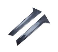 Becquet latéral de Voiture Couverture de becquet de vitre pour arrière de Voiture Q5 2018 2019 2020, Garniture de séparateur d'aile latérale, Bande de Moulage(Carbon Color)