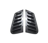 Becquet latéral de Voiture pour VW pour Polo 9N 2001-2009 2 pièces/Ensemble Garniture de Couvercle de volet de Quart de Lunette pour arrière côté persienne(Carbon Look)