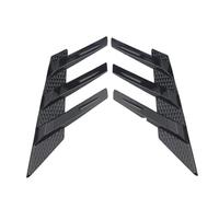 Becquet Latéral Déflecteurs Réduction Vent L'aile Latérale Lunette Arrière Voiture Barrages D'air Pour Automobiles Couvercle Becquet Fenêtre Biseauté Côté(B)