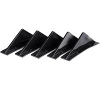 Becquet latéral du véhicule Lot de 5 ailerons de Voiture pour A4 B8 8K, aileron de Coffre(Noir)