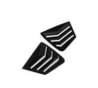 Becquet Latéral Garniture D'aile Pour Civic 9e Génération 2011 - 2015 Berline Persiennes Fenêtre Latérale Arrière Pare-soleil Garniture Couverture Stores(Gloss Black)